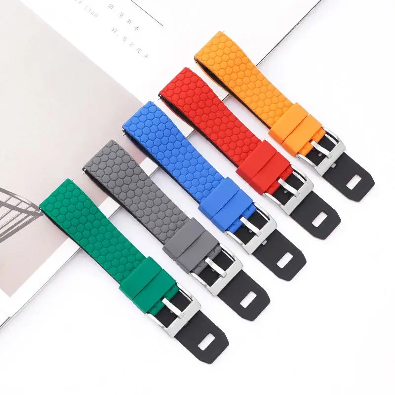 

Premium Good Quality 20mm 22mm Silicone Quick Release Straps Rubber Watch Bands