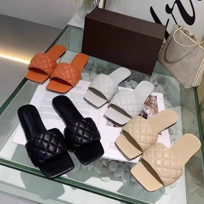 

hotsale summer indoor slide sandals PU outdoor beach slippers for women, White ,black,apricot