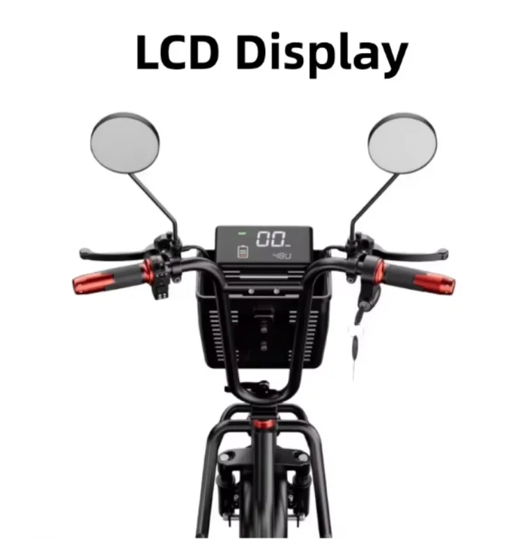Folding 3-Wheel Electric Tricycle 500W 48V Removable Battery Preassembled for Adults Seniors Disabled Family, US & EU Stock