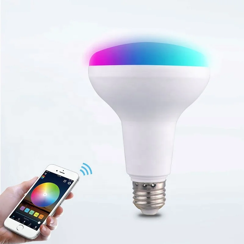 Multicolor Dimmable Music Led Remote Dimming Smart Bulb Work With Amazon Alexa GoogleAssistant