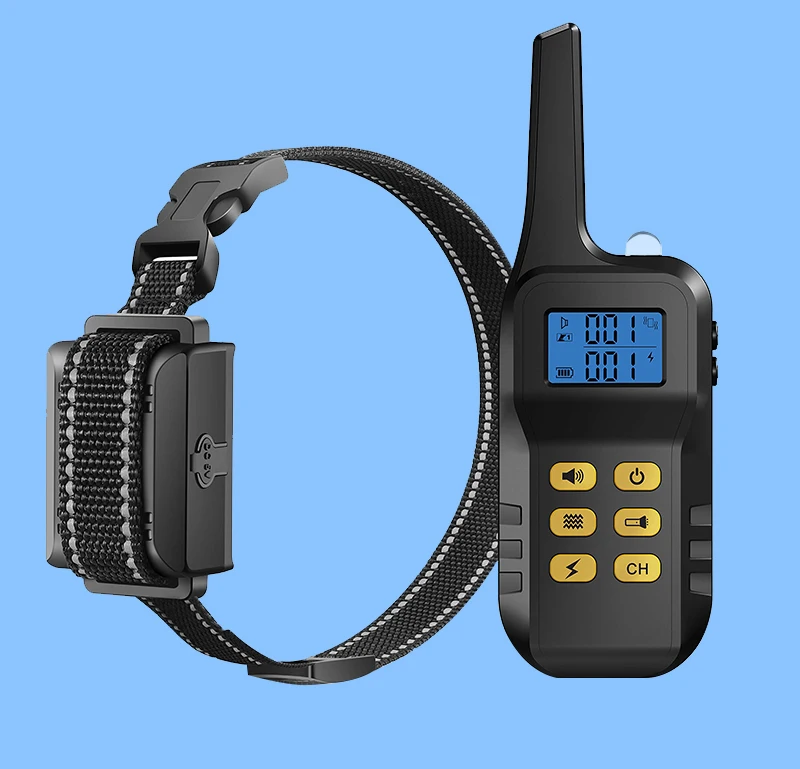 

Waterproof Remote Range 1000 Meters Electric Anti Bark Collar Bark Control Dog Shock Collars Dog Training Collar