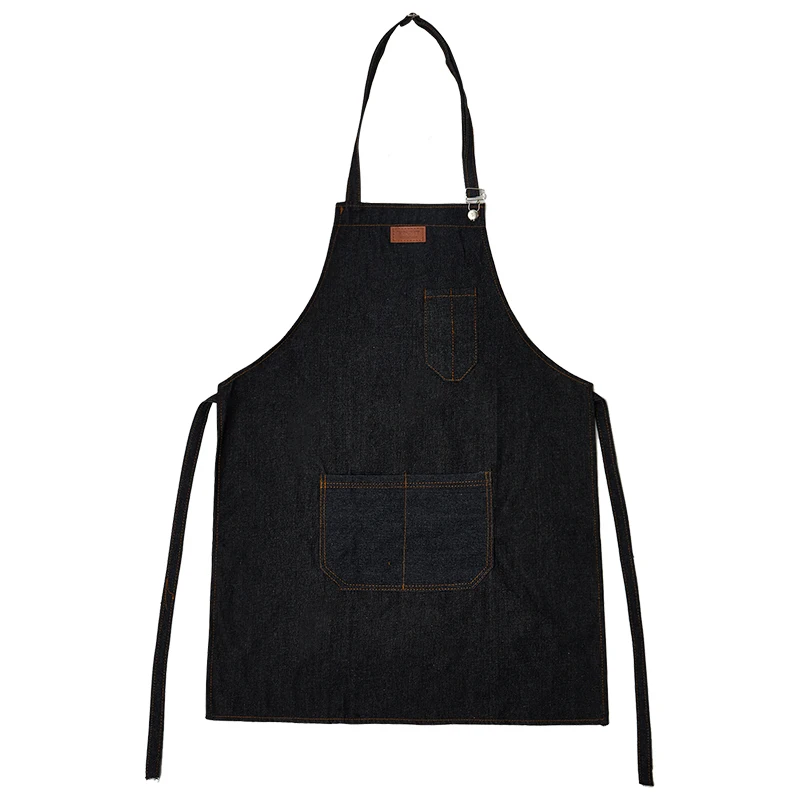 

Wholesale Waterproof heavy duty waxed canvas and PU leather work tool apron Barber salon beauty tool cape