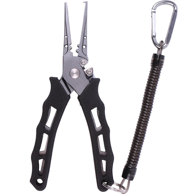 

Lemoren Multipurpose Tungsten steel lure fishing pliers tool scissors for fishing