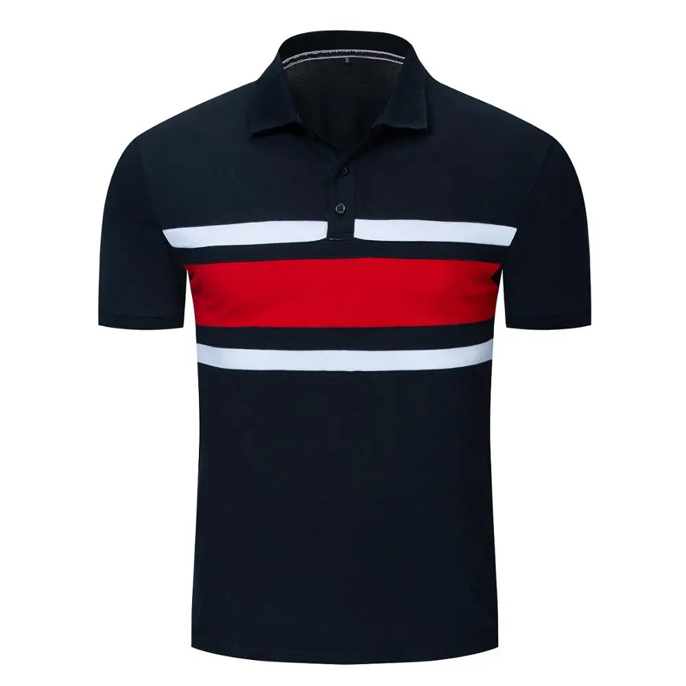 

Comfortable Sublimation Custom Sportswear Men Short Sleeve Polo T Shirts, Royal blue or customized