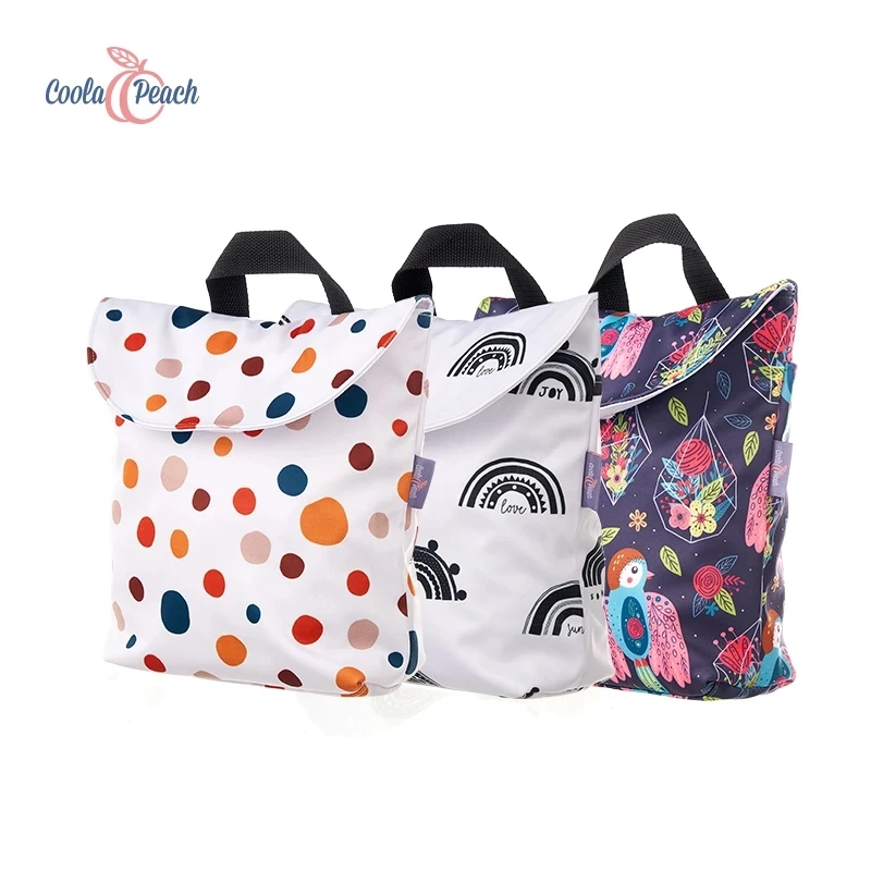 

Coola Peach 2 Layers Multifunction Maternity Baby Nappy Changing Bags Waterproof Baby Diaper bags, Colors