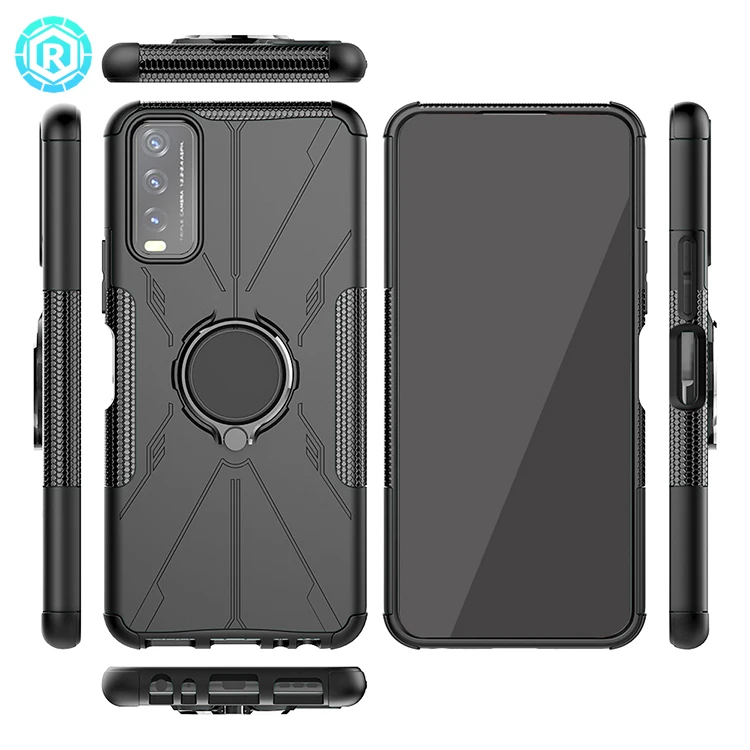 

Hybrid Phone Case For Vivo Y20 2 In 1 Shockproof Case For Vivo Y20 Back Cover
