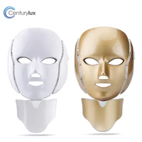 

Korean 7 colors PDT Mask led light therapy pigment removal neck led face mask acne red light therapy led face mask