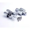 Custom size invisible satin double sided 180 degree hinge for garage door