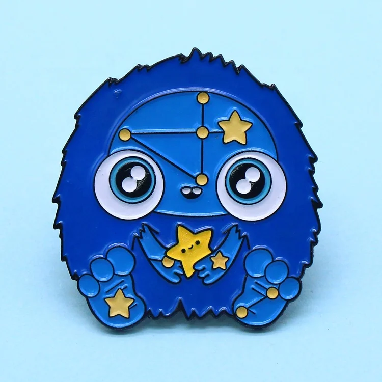 
Fashion Cartoon Art Craft Make Glitter Soft Enamel Pin Manufacturer 