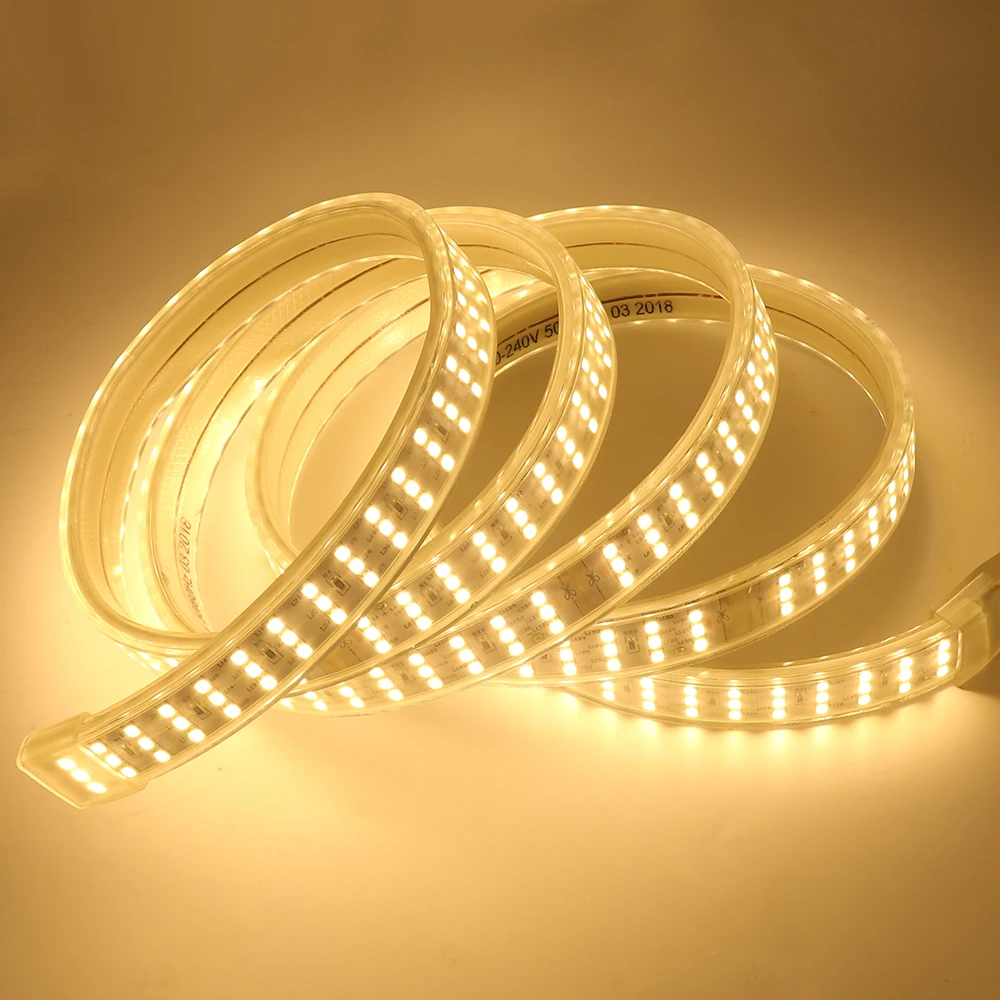 Best quality best sell SMD3528 60D 50M/roll flexible 220v led strip