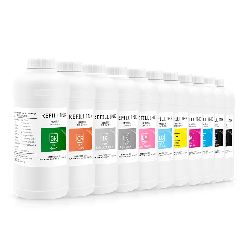 

Ocbestjet 11 Colours 1000ML Per Bottle Pigment Ink For Epson Surecolor P6000 P7000 P8000 P9000 Printer
