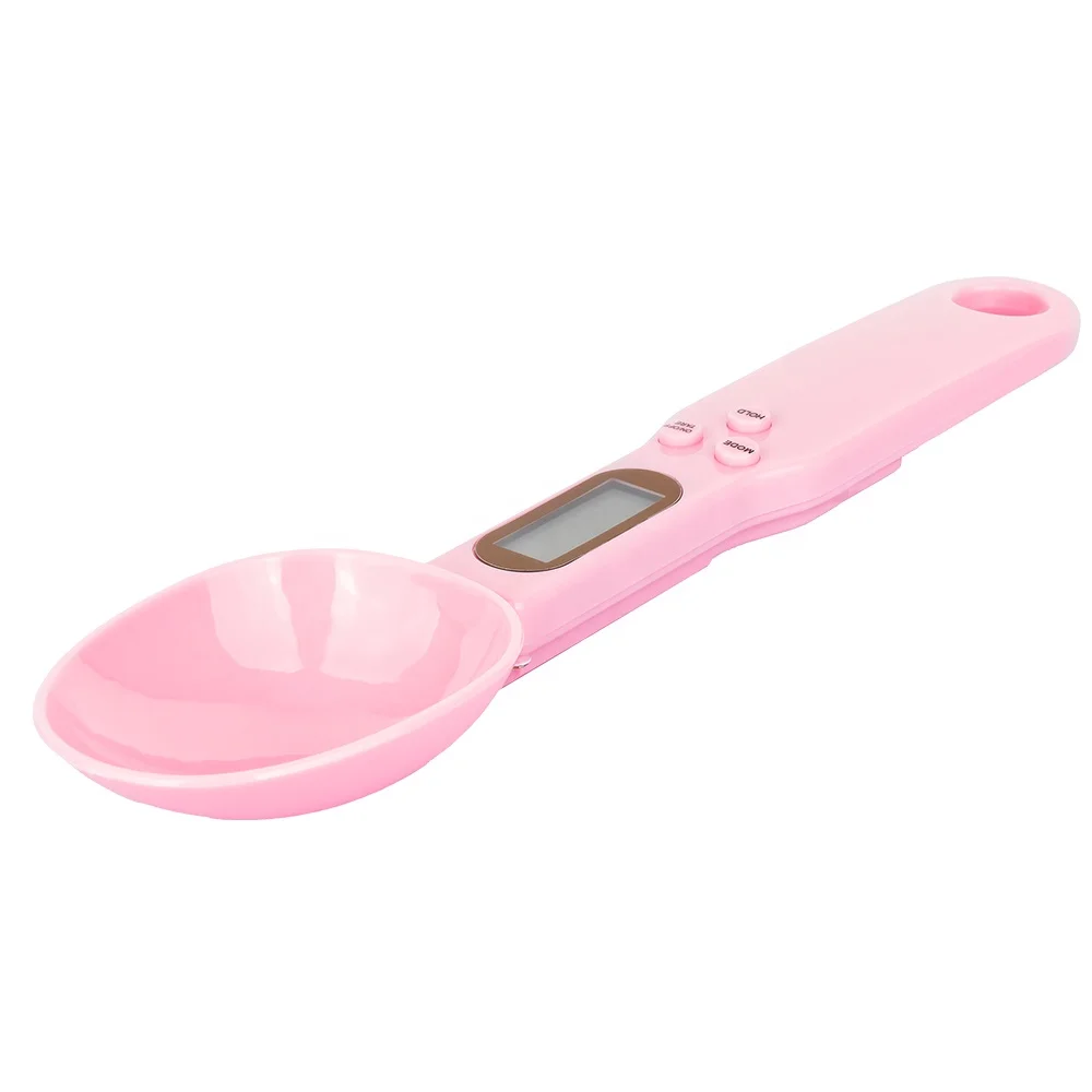 

Kitchen Baking Cooking Tool Digital Measuring Spoon LCD Display Electronic Weight Scale, Black,whit,blue,pink,yellow.