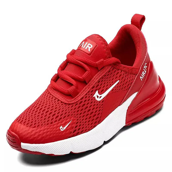

New Fashion Mesh Upper Breathable Casual Non-slip Running Men Sport Shoes, Black blue red