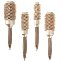 

Wholesale Salon Use Nano Thermal Drying Styling Ionic Tech Ceramic Round Hair Brush