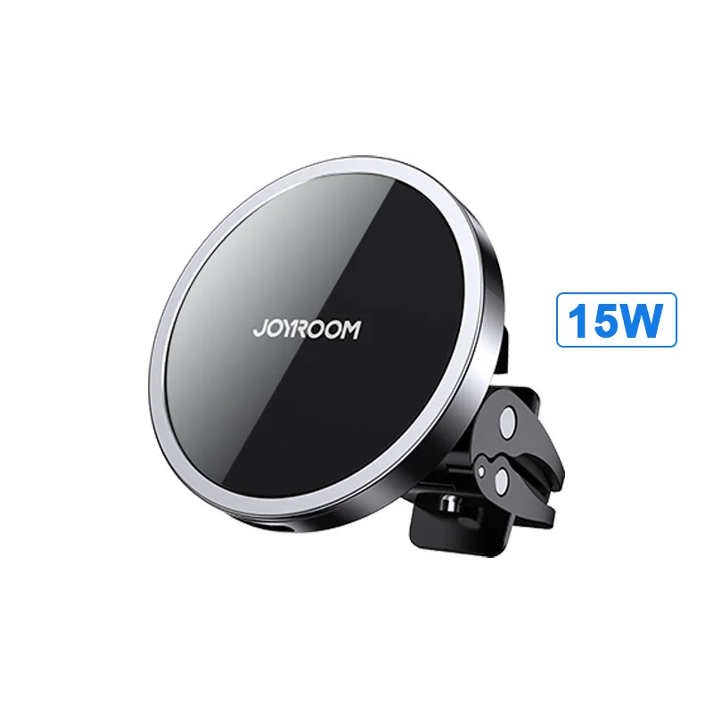

JOYROOM Wireless Magnetic Car Charger JR-ZS240 Amazon Top Seller Charger Stand Car Holder 15W QC3.0 Fast Car Wireless Charger, Black/sea blue