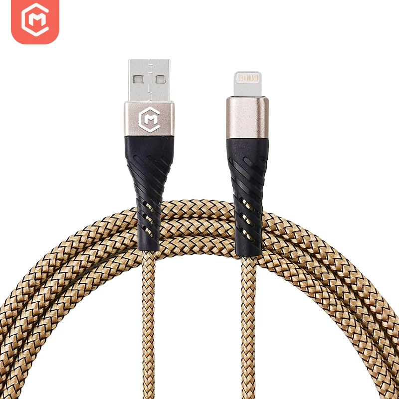 

Fast Charging Cable 3A Nylond Braided Mobile Phone Cable USB Charger Data Cable, Black / silver / blue / red / gold