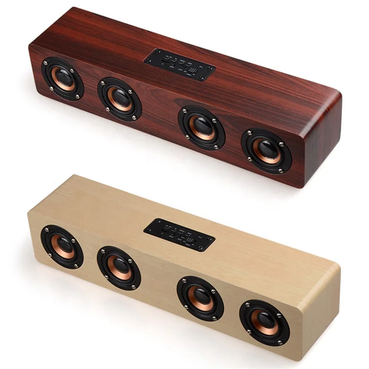 

Bluetooth BT Speaker Wireless Clear Audio Rich Bass Stereo Sound Desktop FM Radio AUX MP3 Player for Phone PC Android Home TV