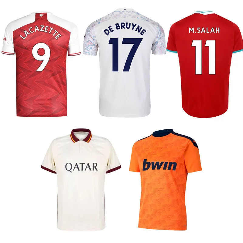 

Wholesale Cheap Real Top Thai Quality 20 21 Football Shirt Football Team Soccer Jersey United Adult Sportswear, All are avaliable