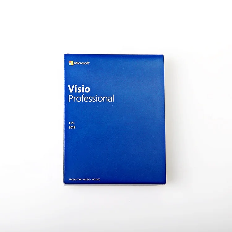 

Microsoft Visio Professional 2019 key online software Send by DHL retail boxes Visio 2019