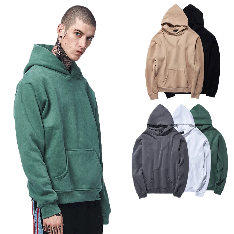 2019 High Quality Blank Custom Cotton Hoody Multi Color Oversized Hoodie