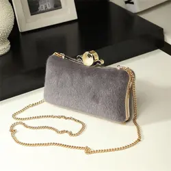 FS8269 latest fur fashion bags dubai handbags for 