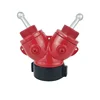 TL deft design fire dividing breeching two heads divider equipment fire fighting