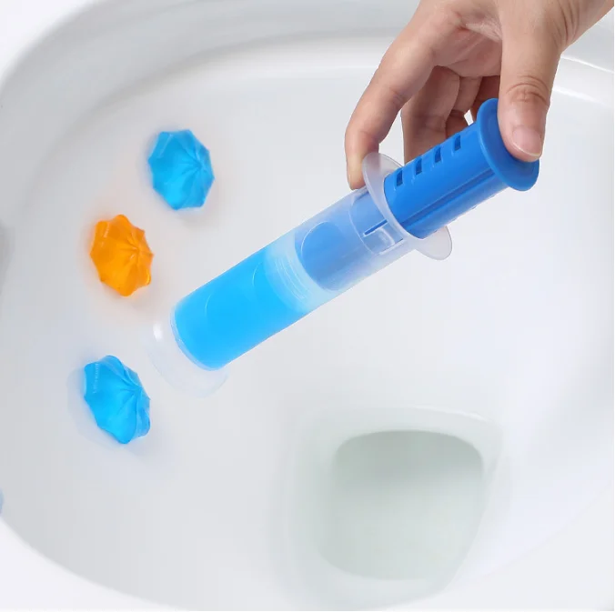 

A2503 Bathroom Toilet Fragrance Deodorization Cleaner Descaling Remove Odor Stain Cleaning Scent Deodorizer Gel, As pic