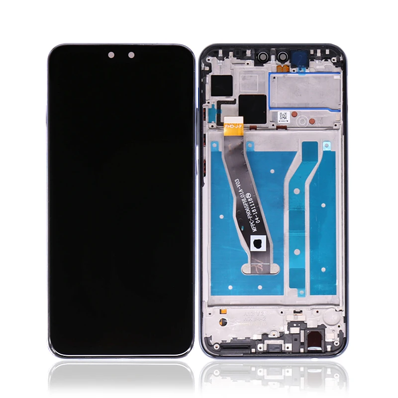 

6.5" New Panel LCD Display Screen For Huawei Y9 2019 LCD Touch Screen Digitizer For Enjoy 9 Plus Assembly Replacement with Frame, Black