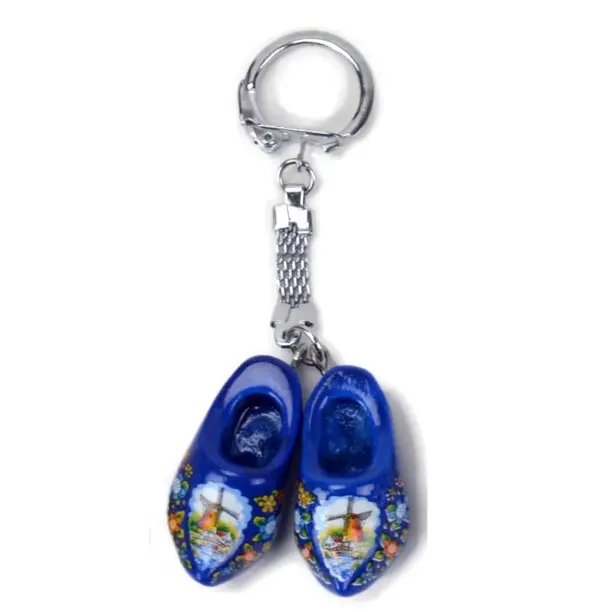 

Promotional gifts holland souvenirs wooden shoes keychain dutch clogs keychains