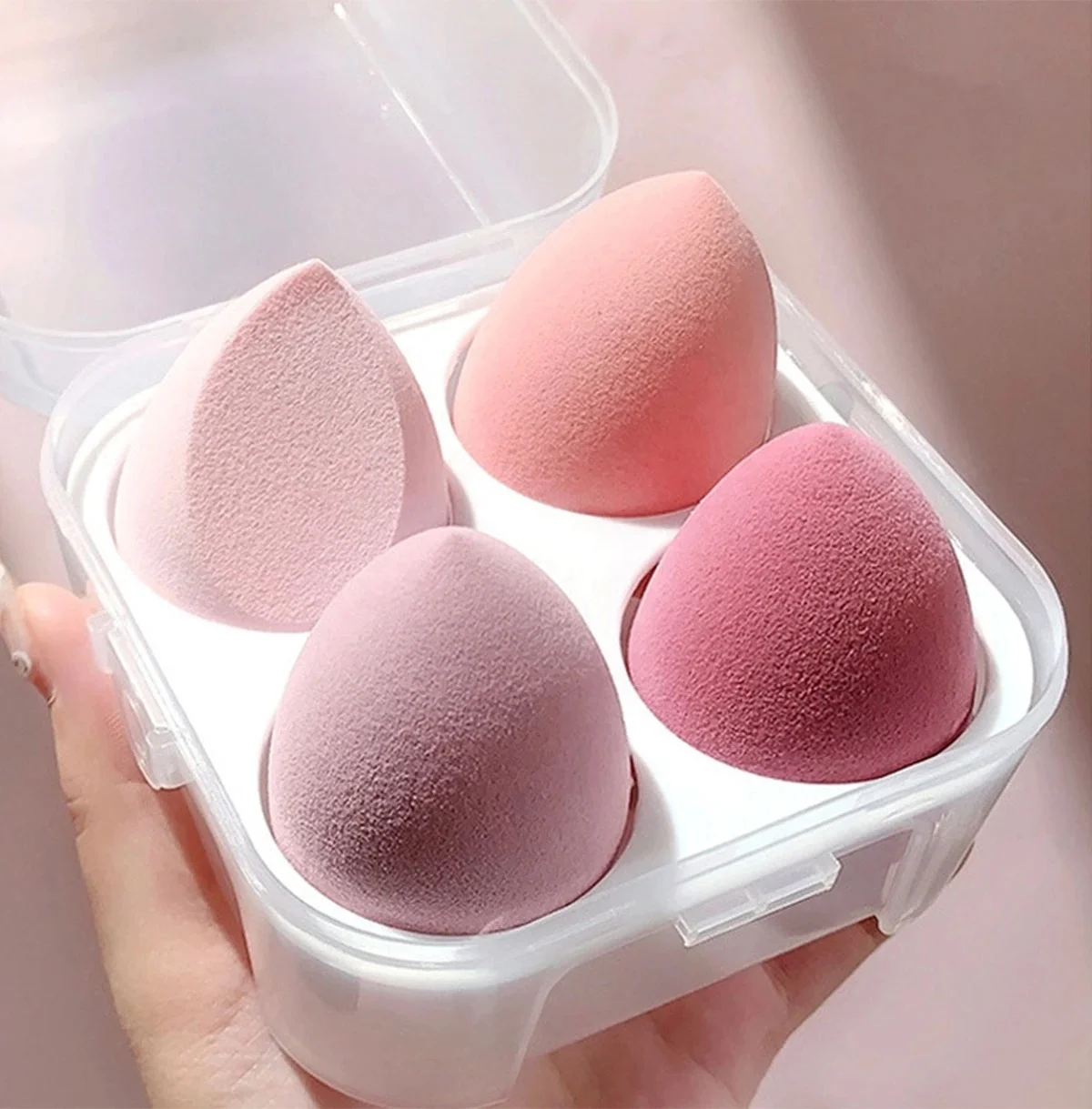 

Make Up Sponges Private Label Foundation Blender Sponge Powder Puff Facial Beauty Makeup Tools Eponge Maquillage Cosmetic Puff, Multiple colors