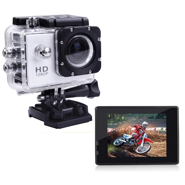 

2.0 Inch Go Pro Style Action Camara Full Hd 1080P Underwater Action Camera