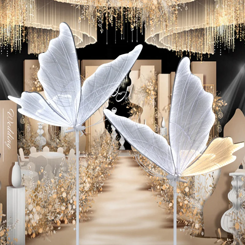 Hot Sale Wedding Decoration Moving Butterflies Lights  LED  butterfly Lamp for Party Decoration