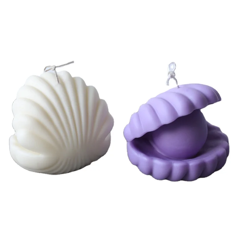 

Shell Candle Mold Plastic Scallop Mold Handmade Soap Mold