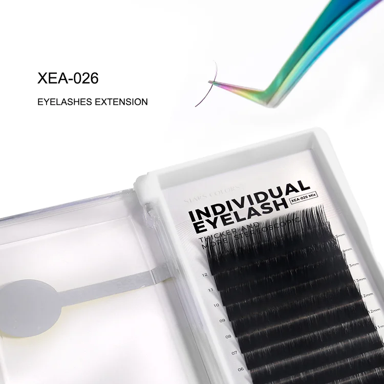 

Iconsign individual eyelash extension good quality C/D curl natural soft lashes