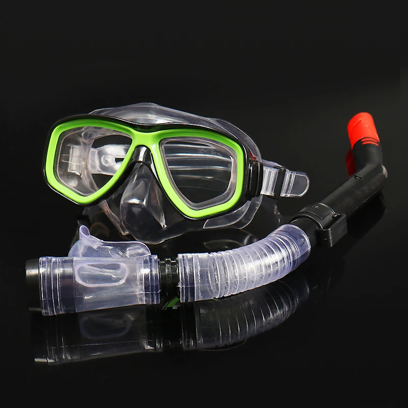 

oem diving equipment scuba Diving Mask ank snorkel Tube Shockproof Anti-fog Swimming Goggles Underwater Snorkel mask for diving