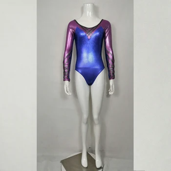 shiny leotard