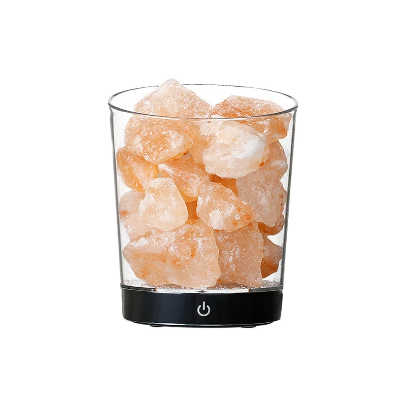 Himalayan salt table lamp portable USB charge best gift for girlfriend salt lamp