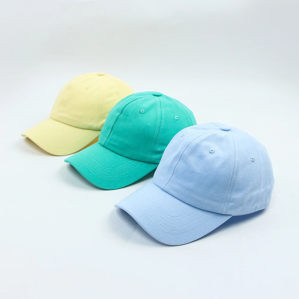Hot Selling Outdoor Sun Protection Hat Embroidery Logo Custom Cap 6 Panel Curved Brim Baseball Cap