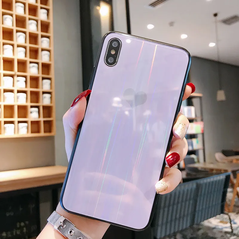 

Free Shipping Polar Lights Phone Case TPU Glass Phone Cover for Apple iPhone 11 Pro