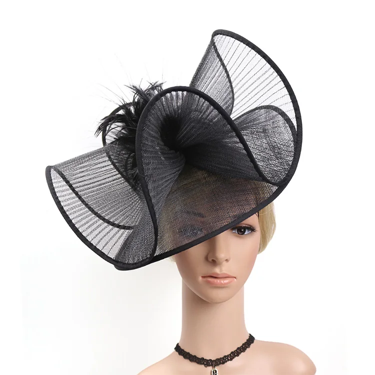 

Supplies Black Hair Band's Hair Ties Fascinator Hat Clip Rose Hairnet Best Gift for Ladies