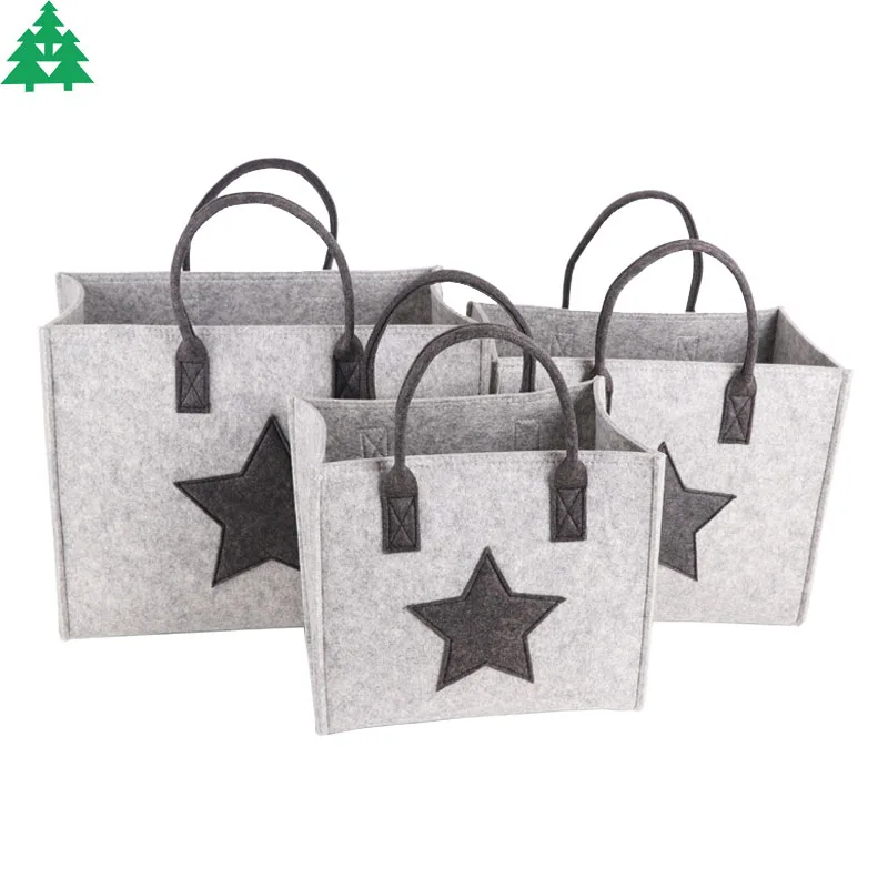 

Custom Logo felt tote bags Fashion felt bags Women handbag, As you require