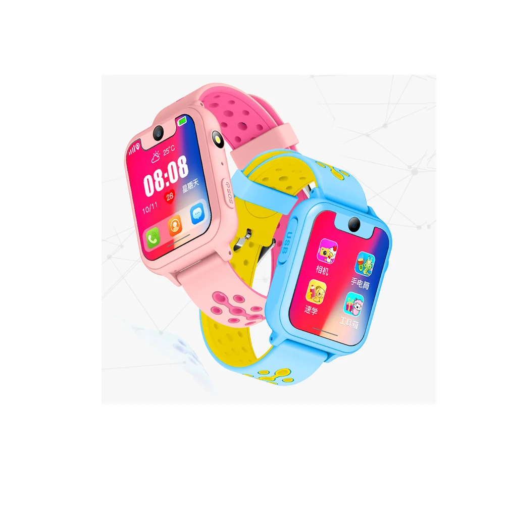 

Q6 Trendy top seller kids smart GPS tracking watch phone smart bracelet wristwatch phone