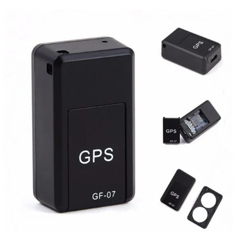 

Amazon GF07 GPS Tracker Cars GPS Locator Anti-theft Tracker Car Gps Tracker Anti-Lost Recording Tracking Device Voice Control, Black