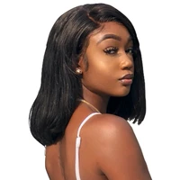 

Factory Price Cuticle Aligned Unprocessed Bob Wig ,Virgin Brazilian Human Hair Frontal lace Wigs