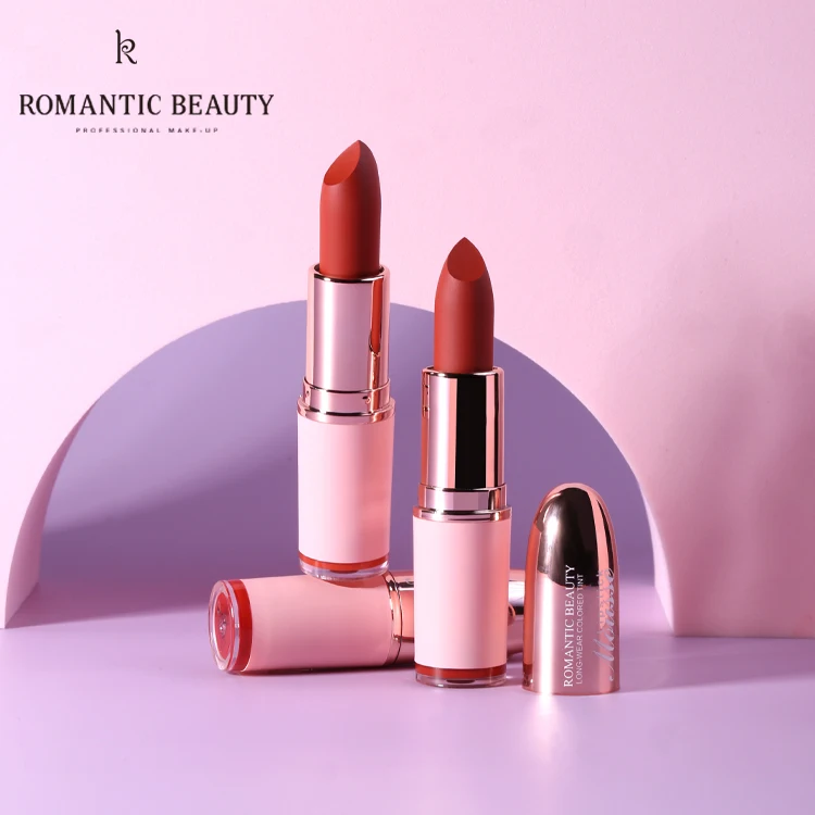 Romantic Beauty Matte Lipsticks Waterproof Long Lasting 12 Colors Sexy