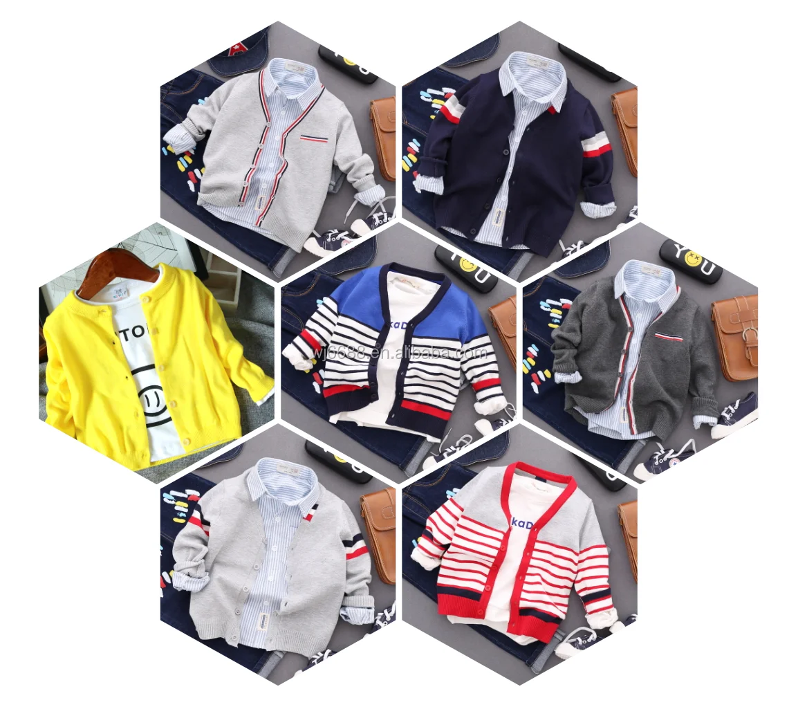 

2020 Fashion Design Cartoon Printed Turtleneck Sweater For Baby Boys