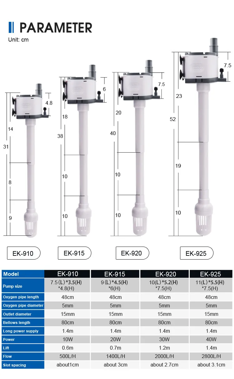 Ekan Aquarium Tank Fish 3 In 1 Power Head Oxygen Silent Water Submersible Pump Buy Submersible Water Pump Aquarium Aquarium Water Pump Aquarium Pump Submersible Product On Alibaba Com