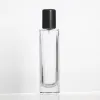 Sunrise high tall rectangle 100ml perfume spray bottle with round pp cap