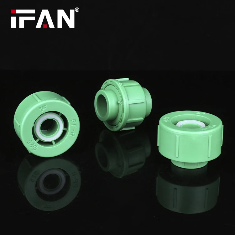 

IFAN PPR Factory OEM Full Size PN25 20MM Plastic Union PPR Pipe Fittings