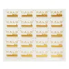 Custom brand name heat transfer labels thickness washable sticker attach to garment and shoes